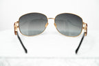 Oscar De La Renta Sunglasses Oval Rose Gold and Grey