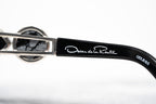 Oscar De La Renta Sunglasses Oval Silver and Grey