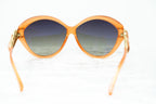 Oscar De La Renta Sunglasses Oversized Orange