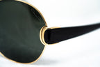 Oscar De La Renta Sunglasses Oversized Gold and Grey