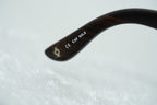 Oscar De La Renta Sunglasses Oval Ivory and Grey Lenses