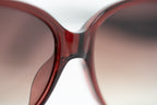 Oscar De La Renta Sunglasses Oval Red and Brown