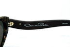 Oscar De La Renta Sunglasses Oval Tortoise and Dark Grey