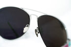 Oscar De La Renta Sunglasses Silver and Grey