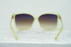 Oscar De La Renta Sunglasses Oversized Green and Brown
