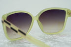 Oscar De La Renta Sunglasses Oversized Green and Brown