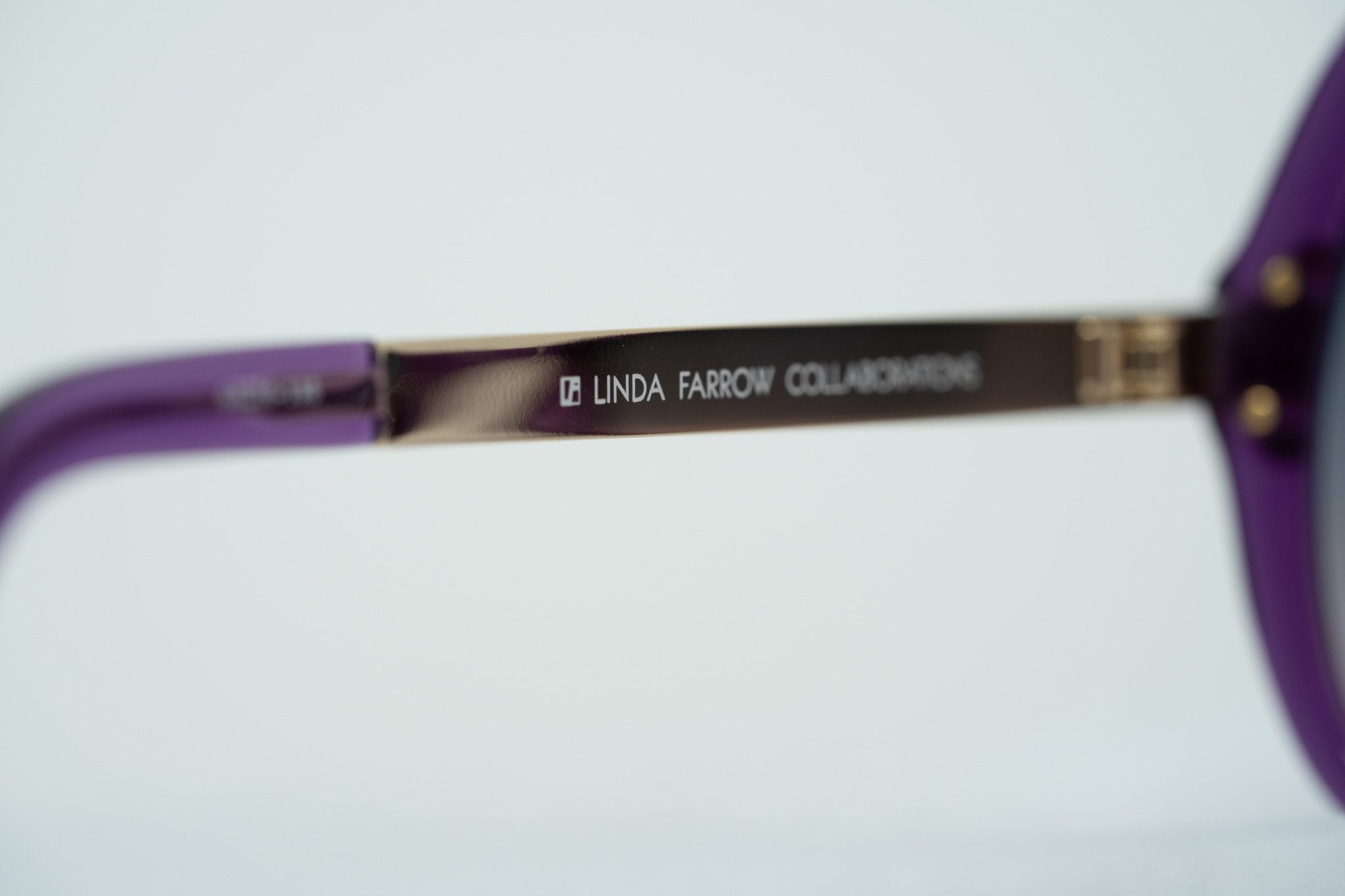 Oscar De La Renta Sunglasses Oversized Purple and Grey