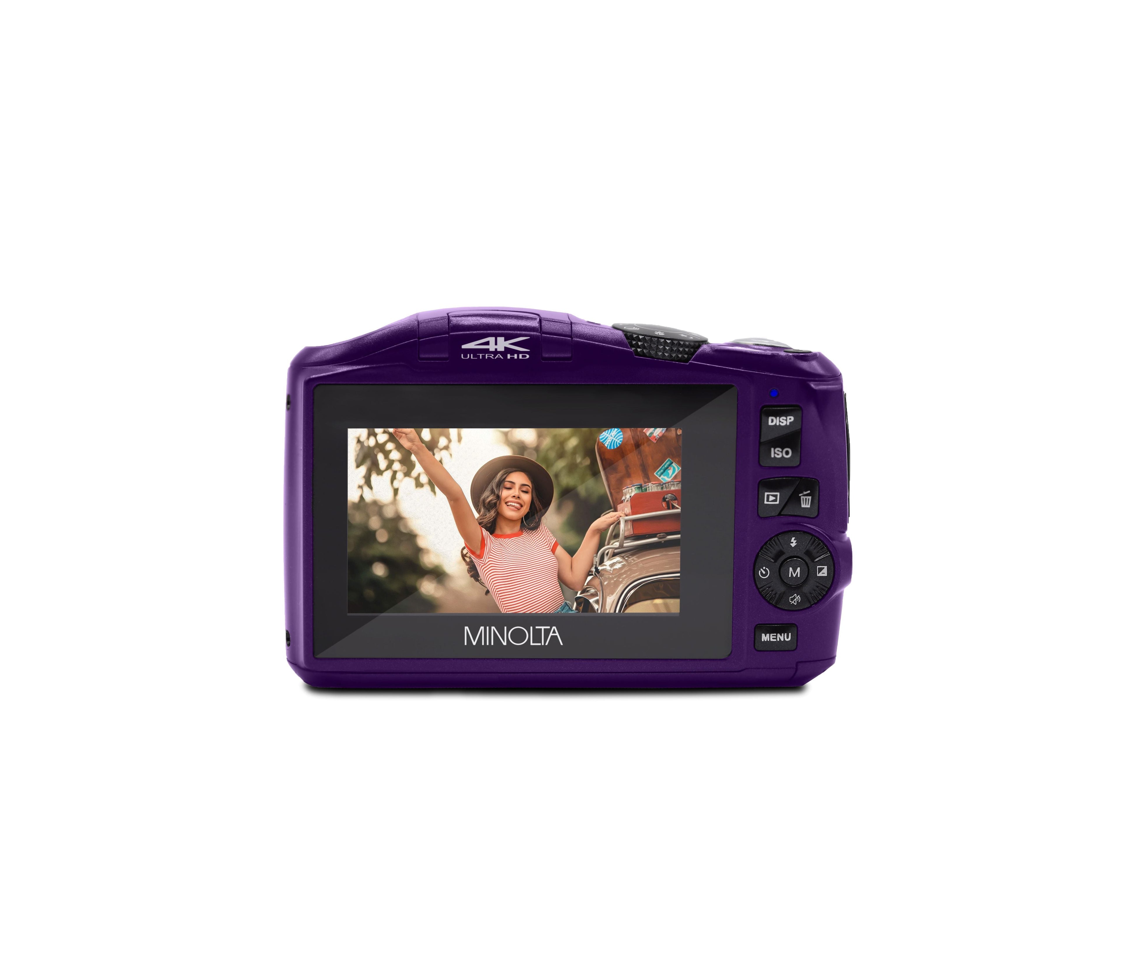 MINOLTA MND55 64 MP AF / 4K Ultra HD Camera w/WiFi