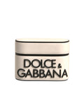 Dolce & Gabbana PVC Embossed Logo Plaque Holder Airpods Case