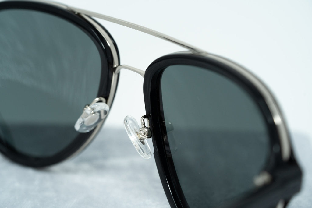 Phillip Lim Sunglasses Black and Blue Mirror