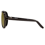 Phillip Lim Sunglasses Brown and Bronze Mirror