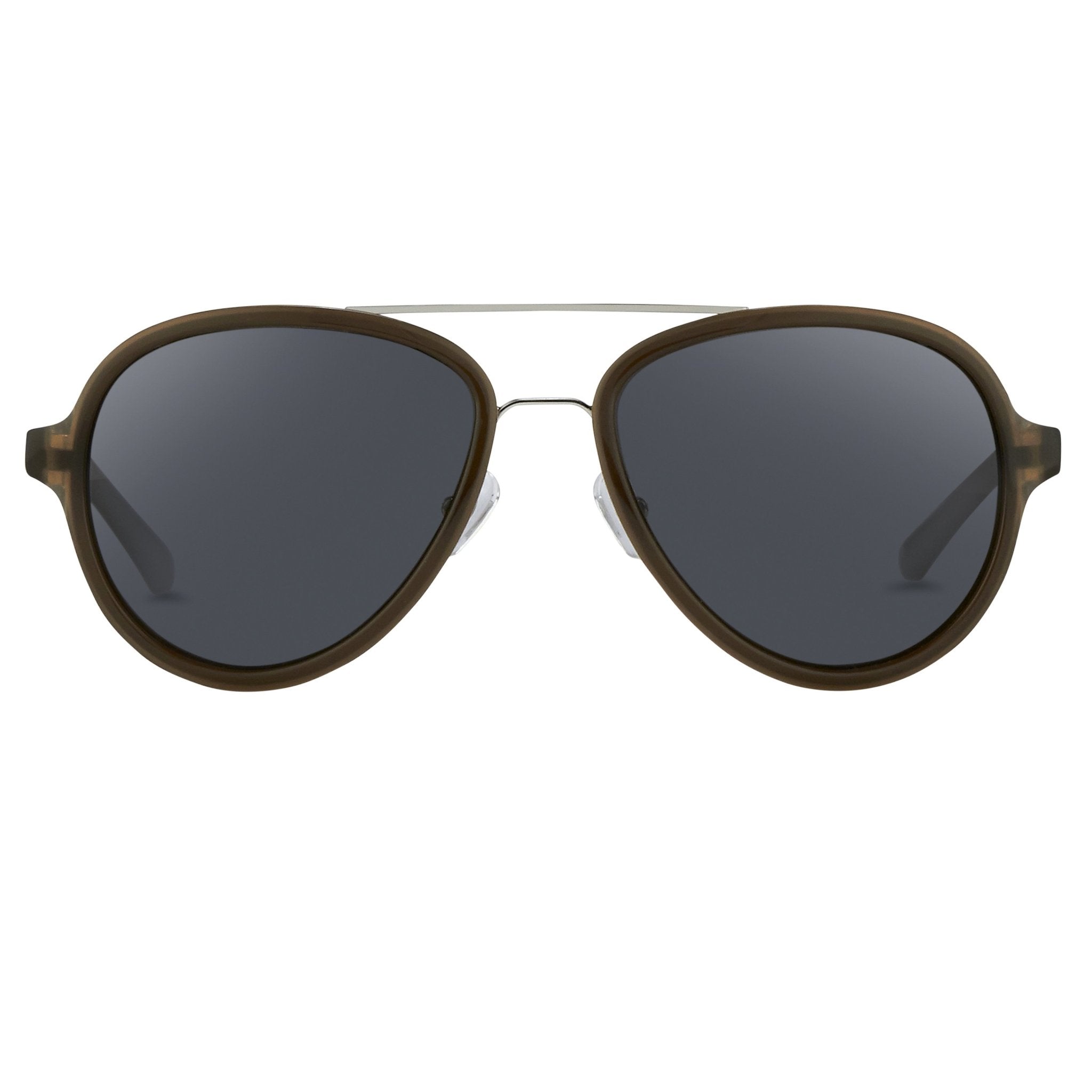 Phillip Lim Men's Sunglasses Brown and Fog Green