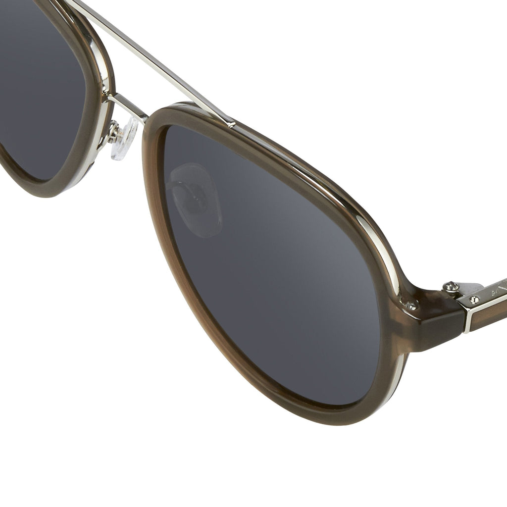 Phillip Lim Men's Sunglasses Brown and Fog Green