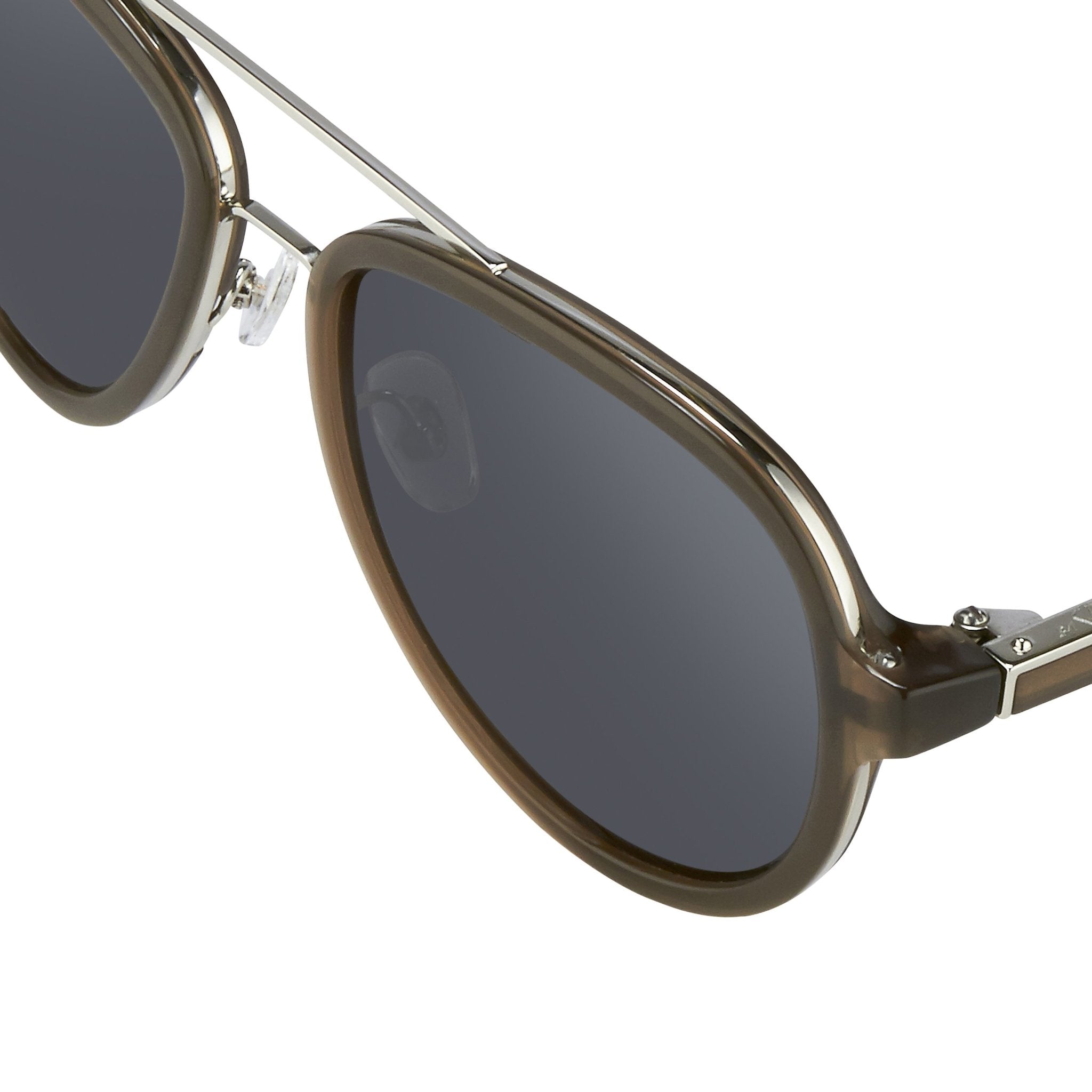 Phillip Lim Men's Sunglasses Brown and Fog Green