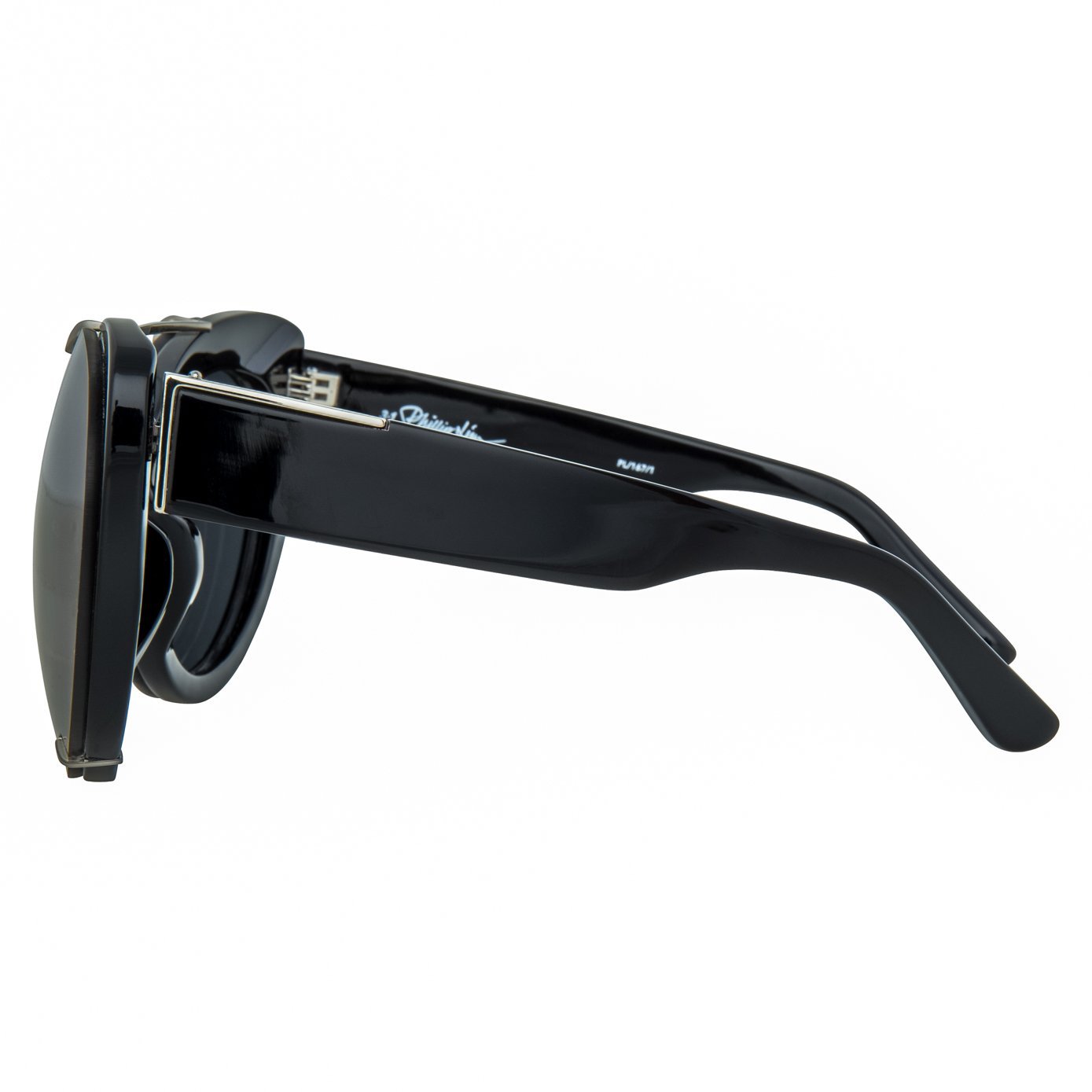 Phillip Lim Ladies Sunglasses Cat Eye Black