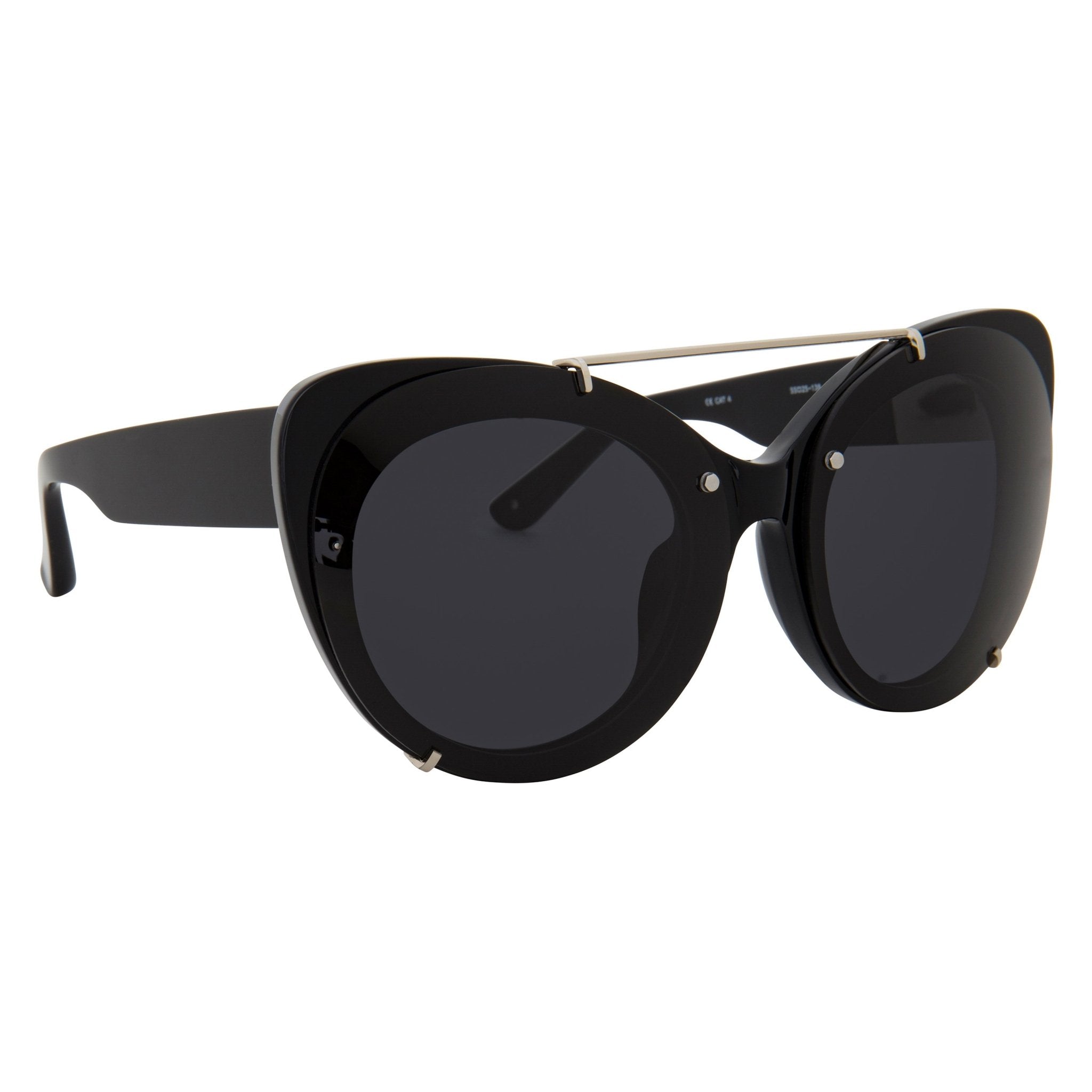 Phillip Lim Ladies Sunglasses Cat Eye Black