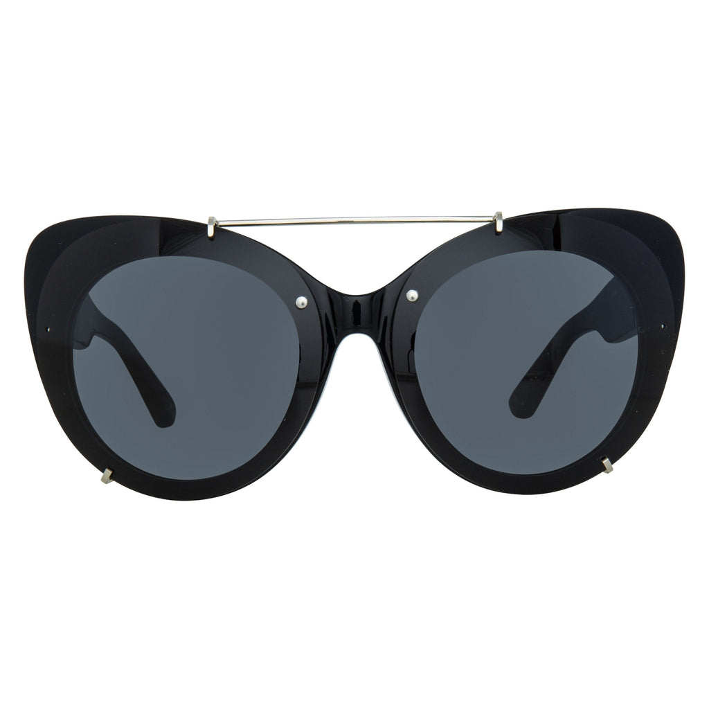Phillip Lim Ladies Sunglasses Cat Eye Black