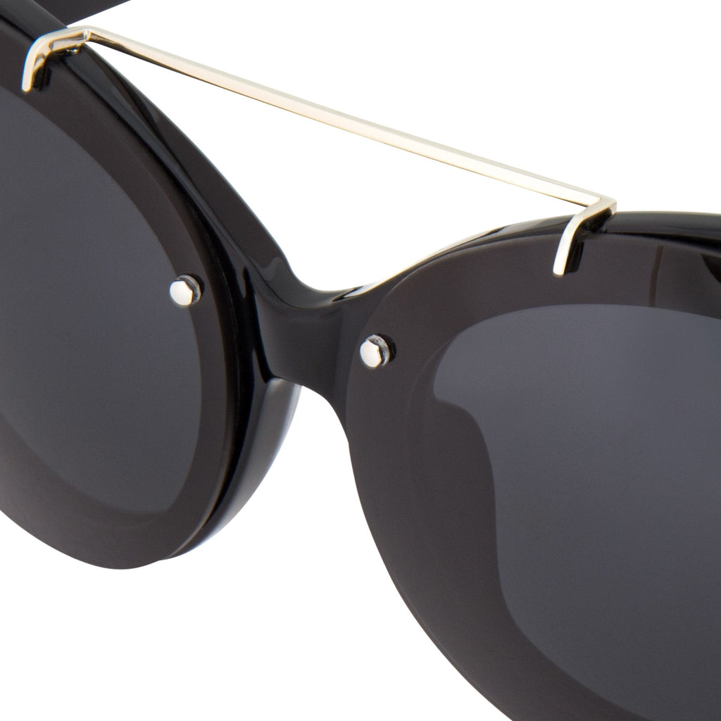 Phillip Lim Ladies Sunglasses Cat Eye Black