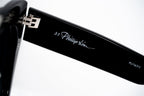 Phillip Lim Ladies Sunglasses Cat Eye Black