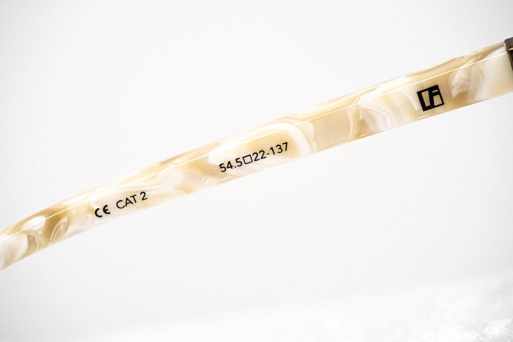 Phillip Lim Ladies Sunglasses Round Horn and Bronze