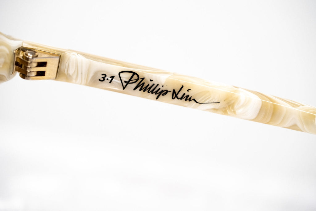 Phillip Lim Ladies Sunglasses Round Horn and Bronze