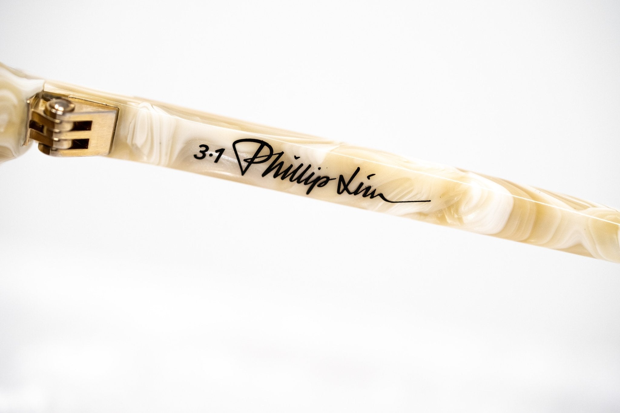 Phillip Lim Ladies Sunglasses Round Horn and Bronze