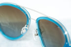 Phillip Lim Sunglasses Turquoise and Brown