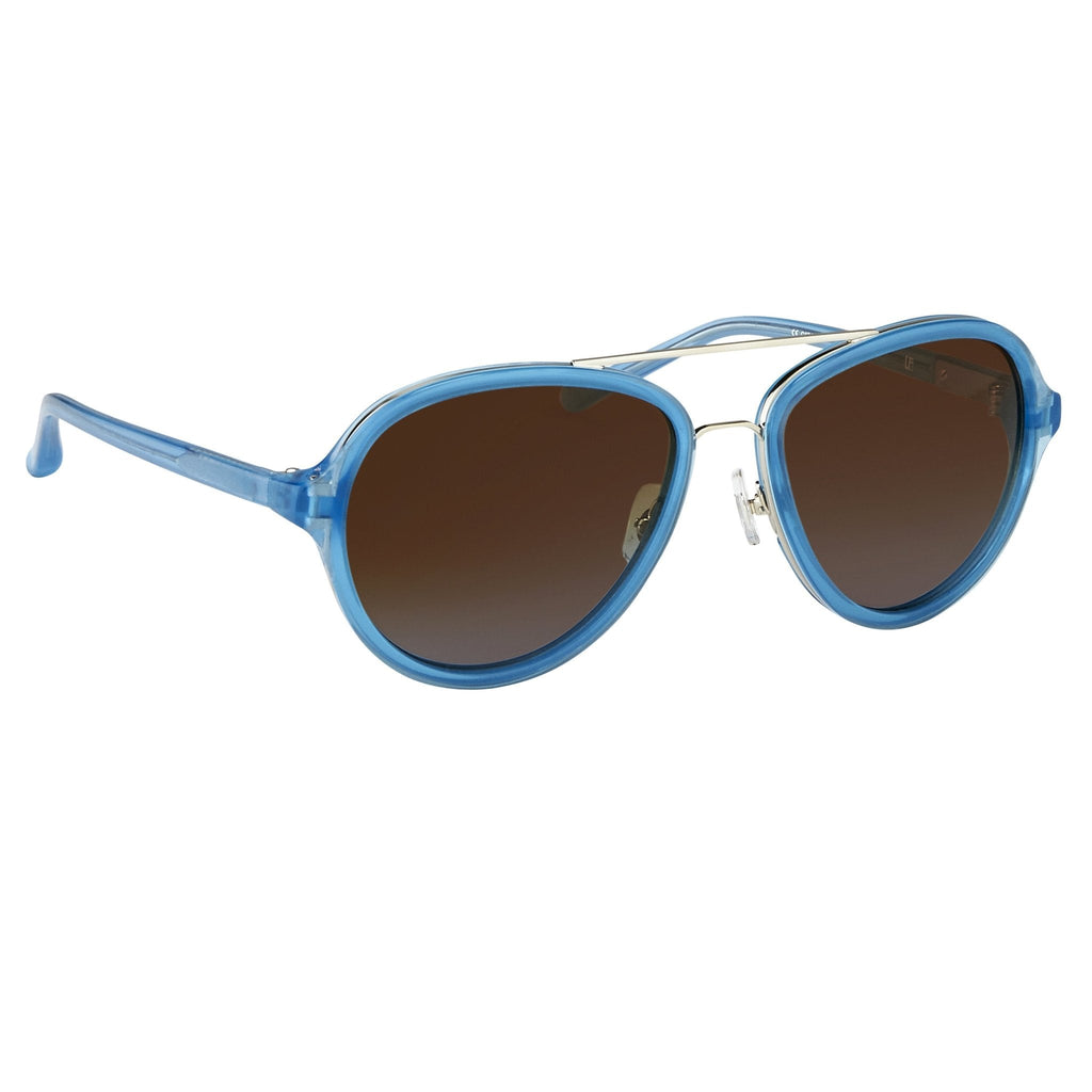 Phillip Lim Sunglasses Turquoise and Brown