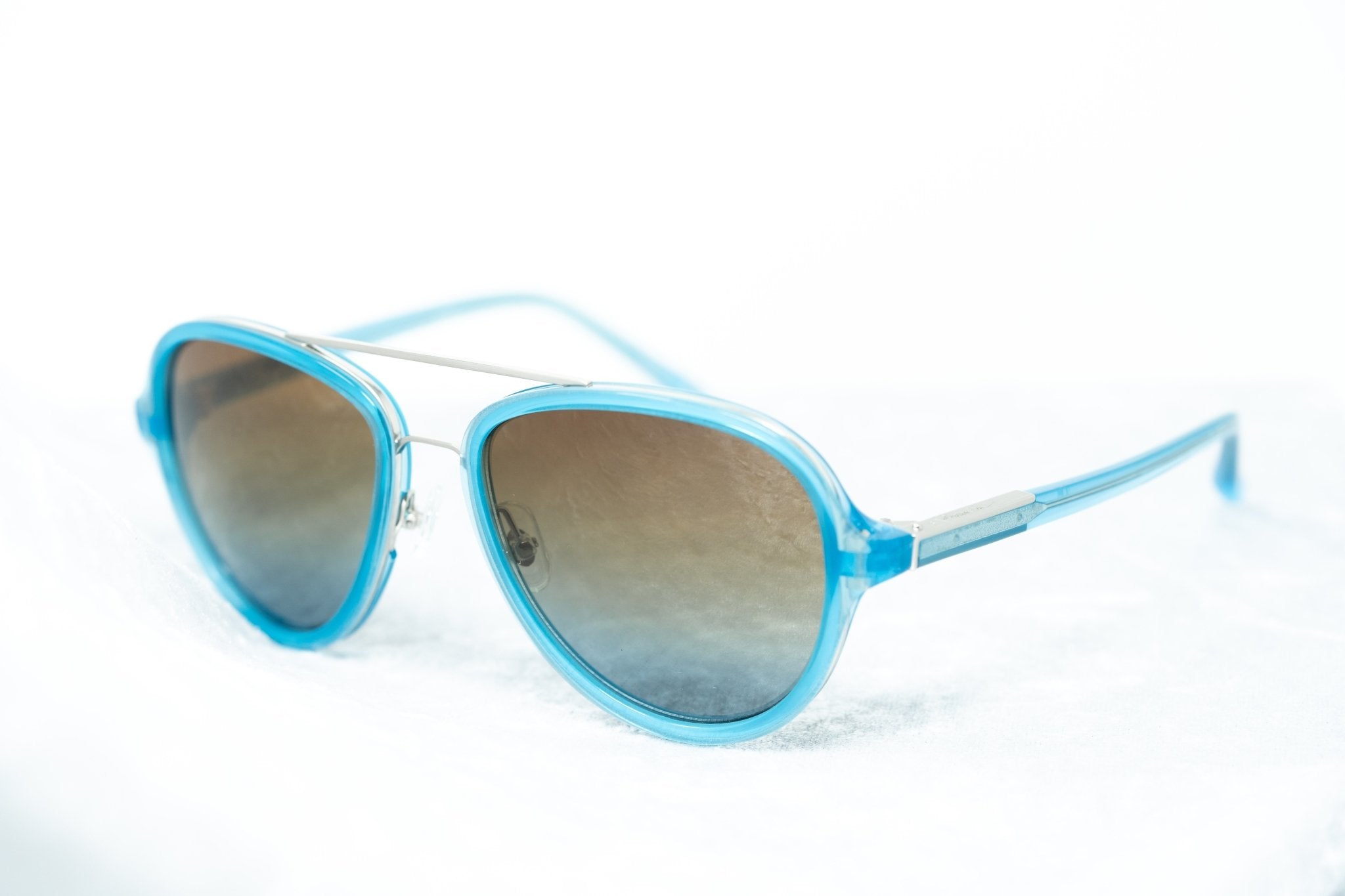 Phillip Lim Sunglasses Turquoise and Brown