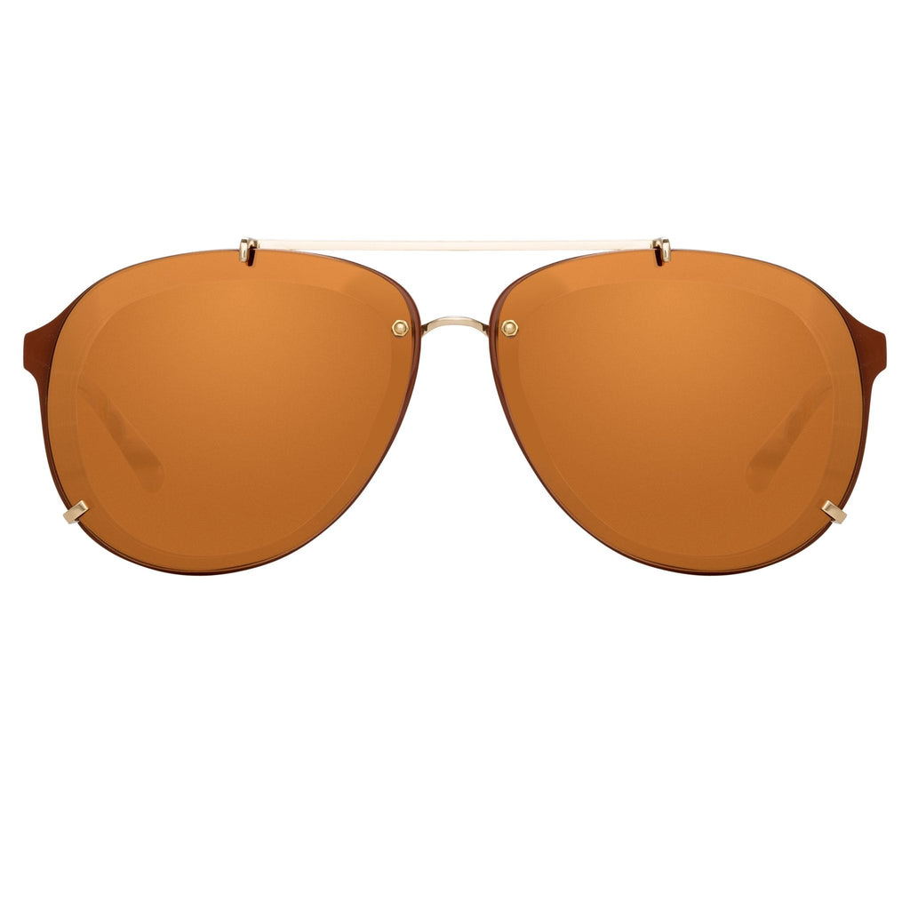 Phillip Lim Sunglasses Light Gold and Rust