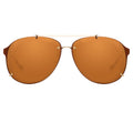 Phillip Lim Sunglasses Light Gold and Rust