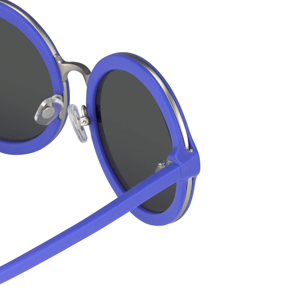 Phillip Lim Sunglasses Round Blue and Electric Blue