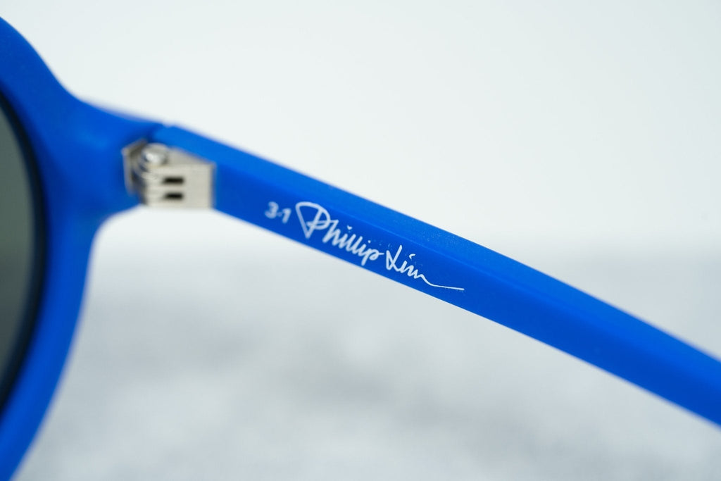 Phillip Lim Sunglasses Round Blue and Electric Blue