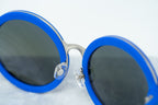 Phillip Lim Sunglasses Round Blue and Electric Blue