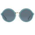 Phillip Lim Sunglasses Round Blue and Navy Blue