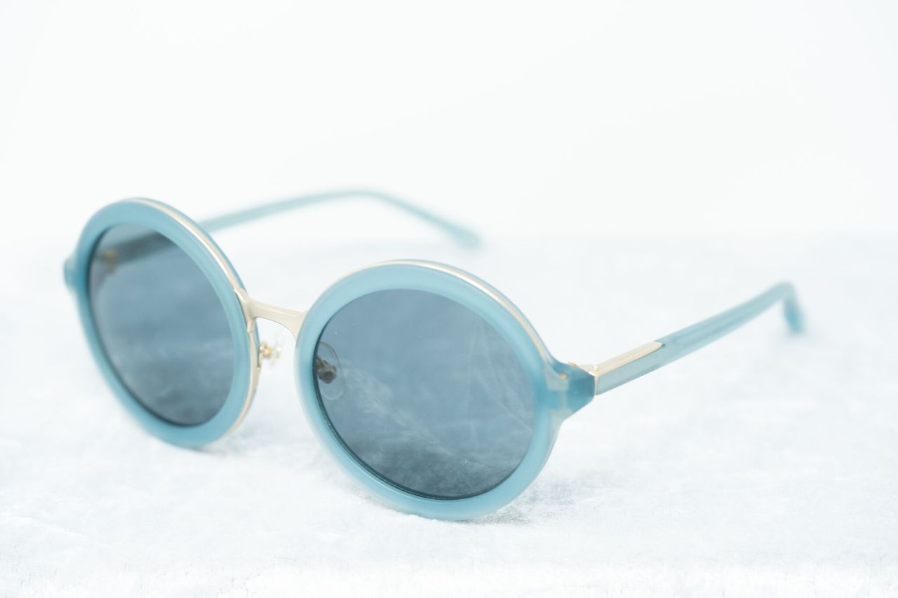 Phillip Lim Sunglasses Round Blue and Navy Blue