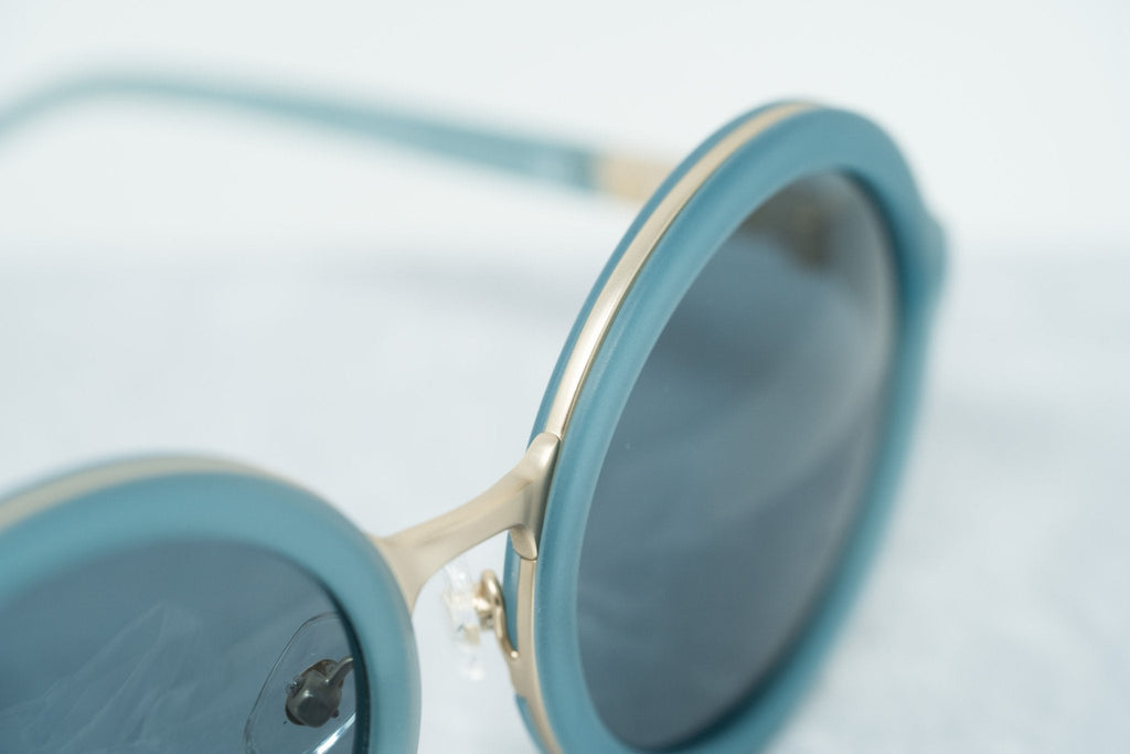 Phillip Lim Sunglasses Round Blue and Navy Blue