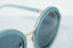 Phillip Lim Sunglasses Round Blue and Navy Blue