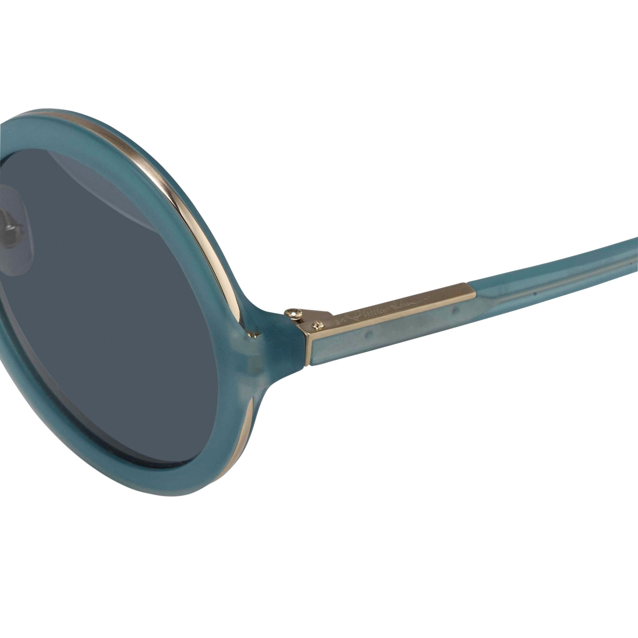 Phillip Lim Sunglasses Round Blue and Navy Blue