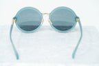Phillip Lim Sunglasses Round Blue and Navy Blue