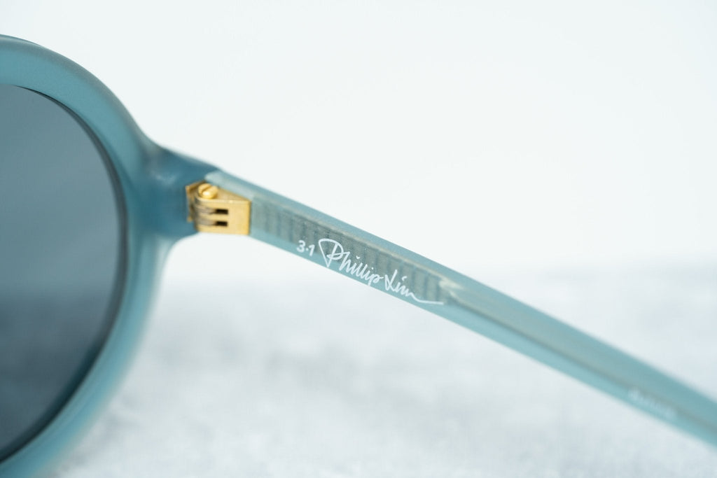 Phillip Lim Sunglasses Round Blue and Navy Blue