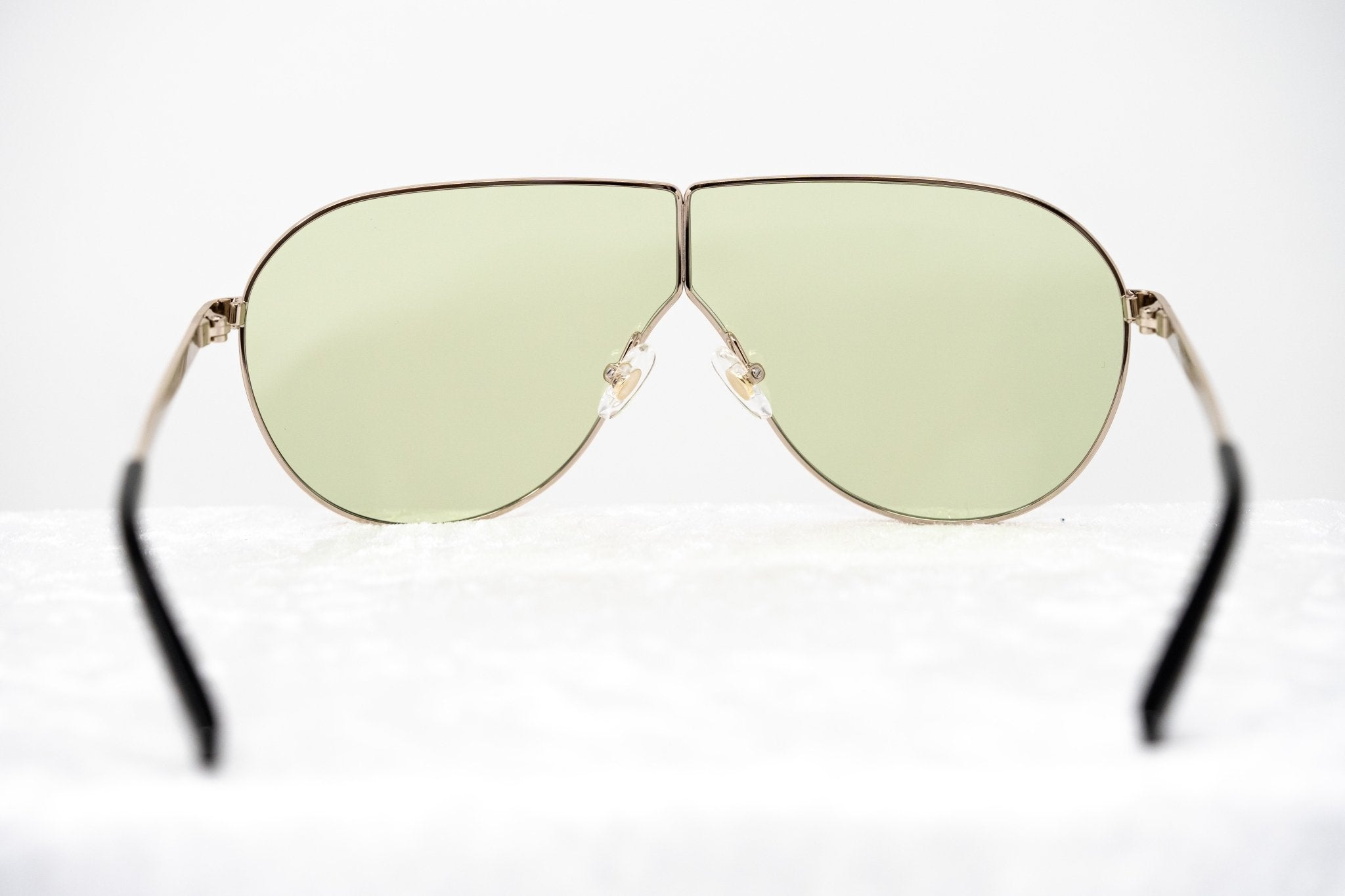 Phillip Lim Sunglasses Shield Gold and Light Green