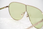 Phillip Lim Sunglasses Shield Gold and Light Green