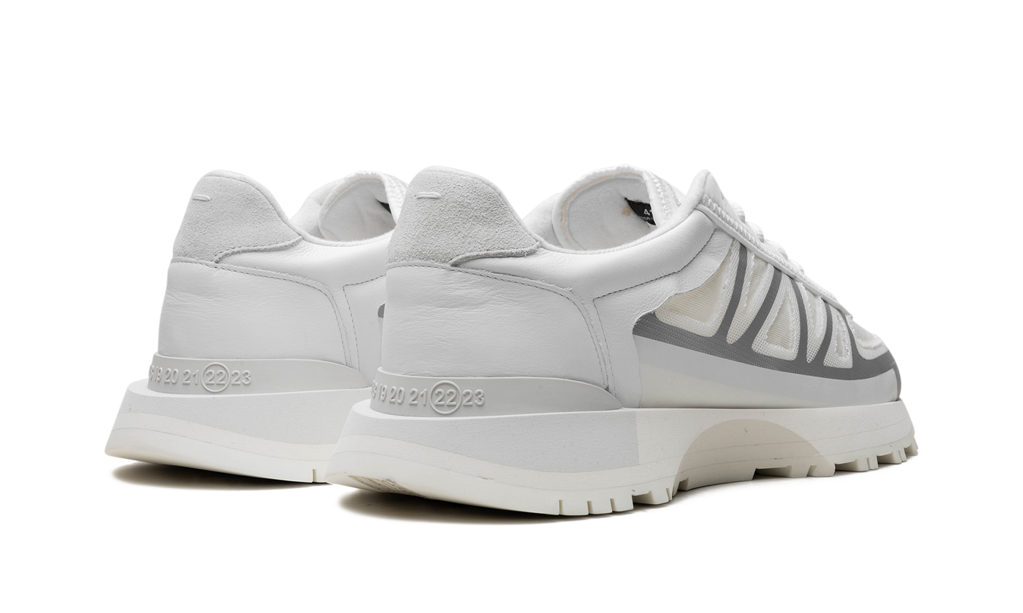 50 50 Low Top Sneaker „White / Grey“