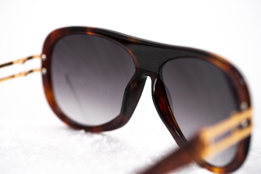 Prabal Gurung Sunglasses Tortoise Shell and Grey