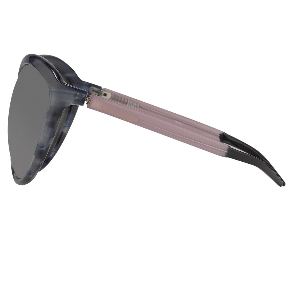 Prabal Gurung Sunglasses Oversized Blue and Grey