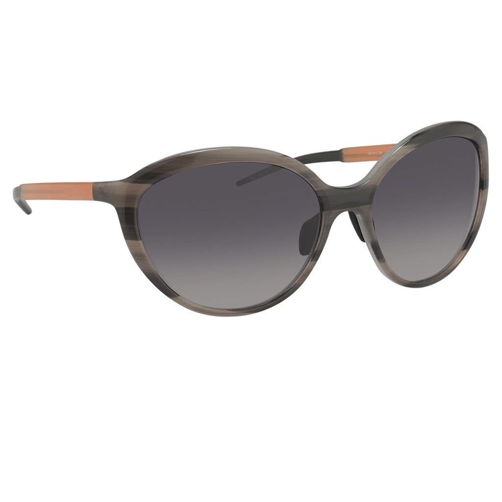 Prabal Gurung Sunglasses Oversized Grey
