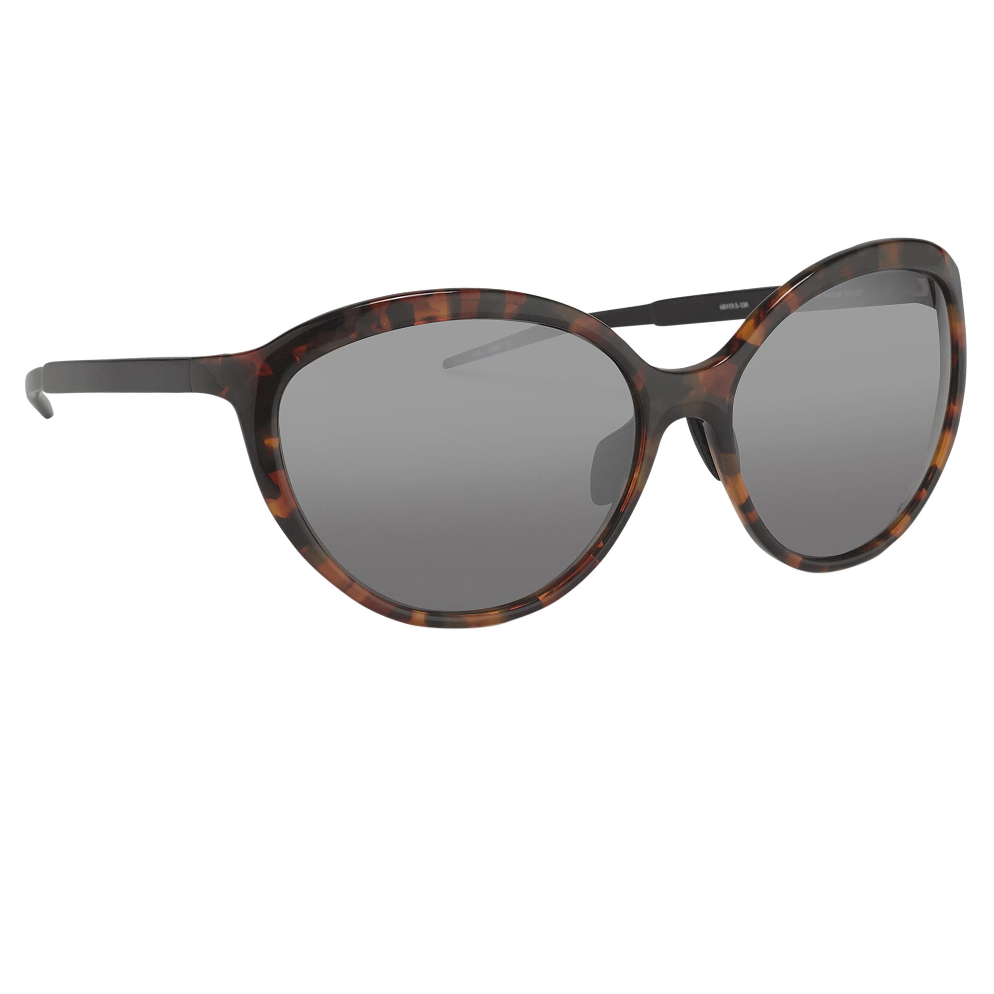 Prabal Gurung Sunglasses Oversized TortoiseShell and Grey