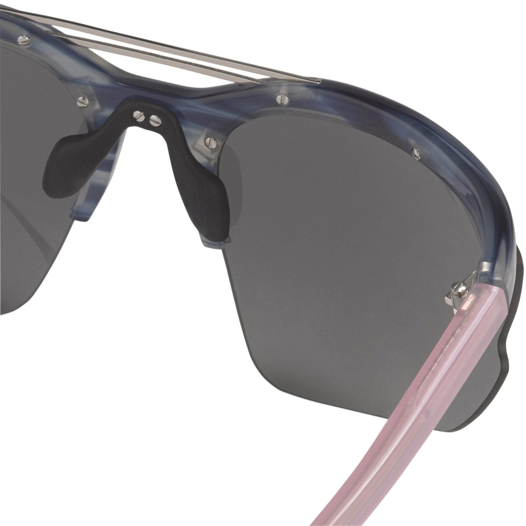 Prabal Gurung Sunglasses Special Blue Horn and Black