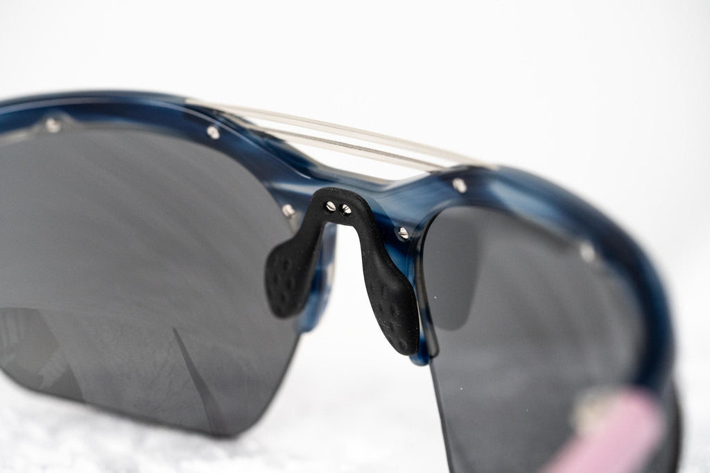 Prabal Gurung Sunglasses Special Blue Horn and Black